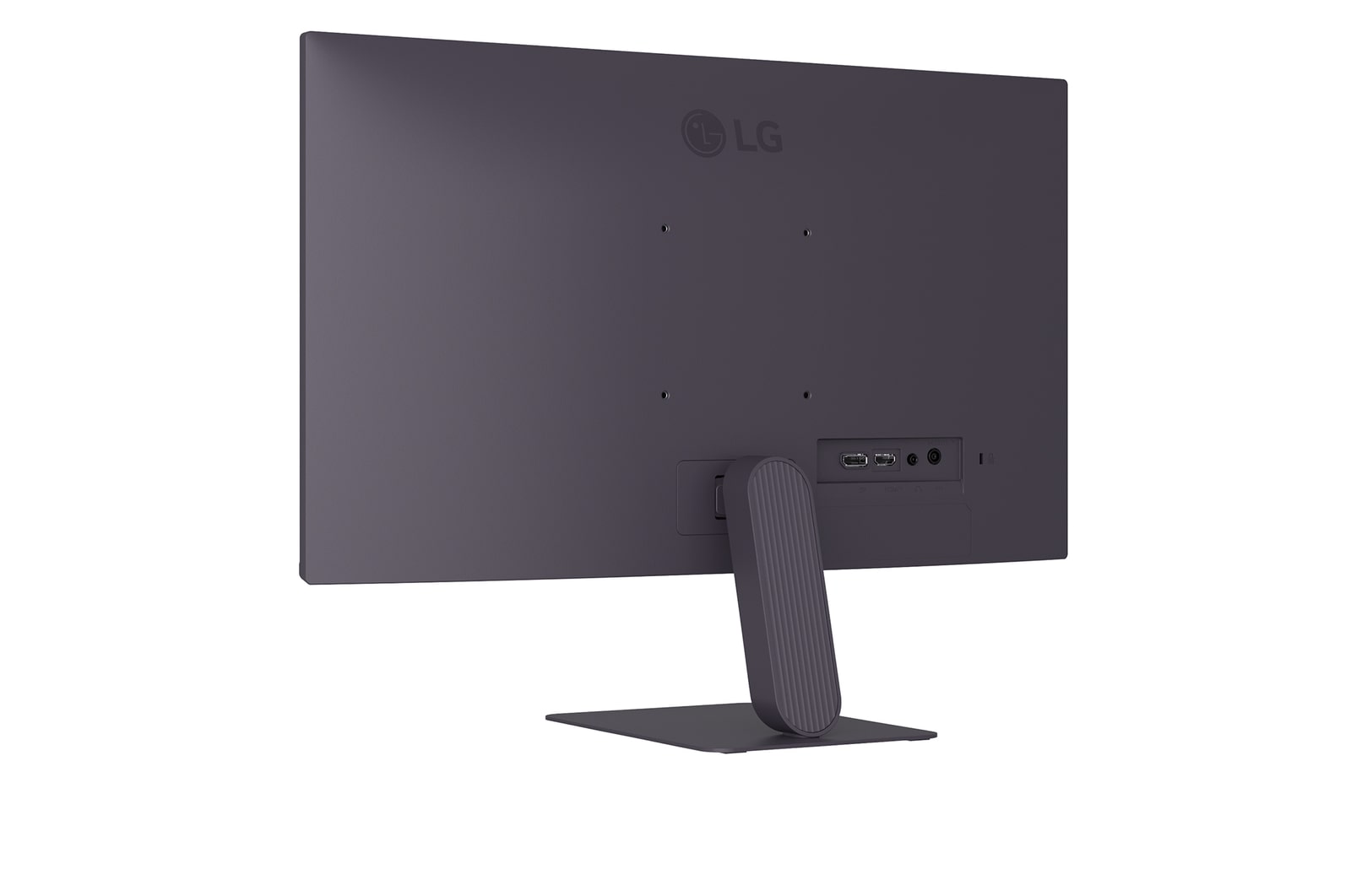 pohled na monitor zepředu se sníženým stojanem