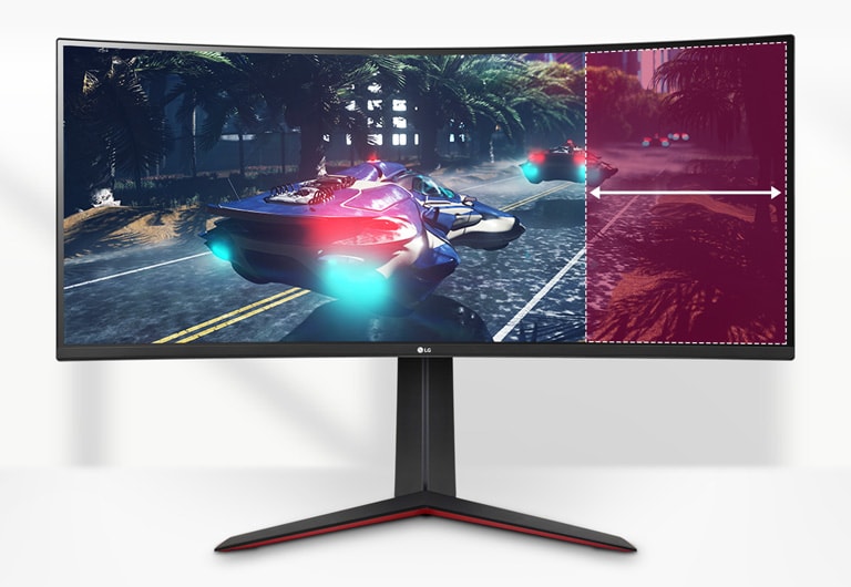 Monitor 34" 21:9 UltraWide™ QHD.