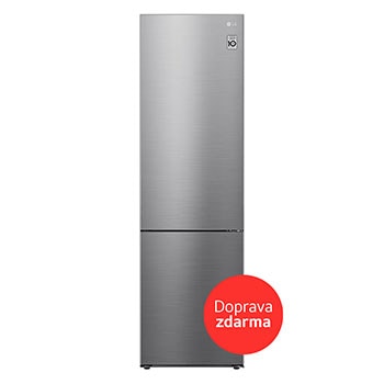 LG Kombinovaná chladnička LG | A | 384 l | Lineární kompresor | DoorCooling+™, GBP62PZNAC, GBP62PZNAC