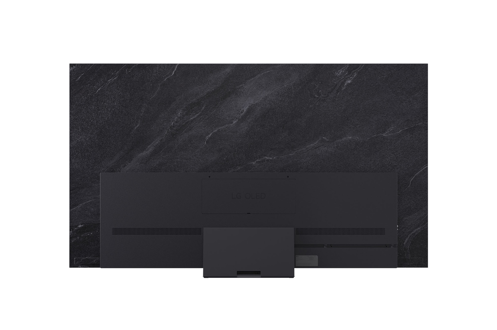 Rückansicht des LG OLED evo AI C5 4K Smart TV.