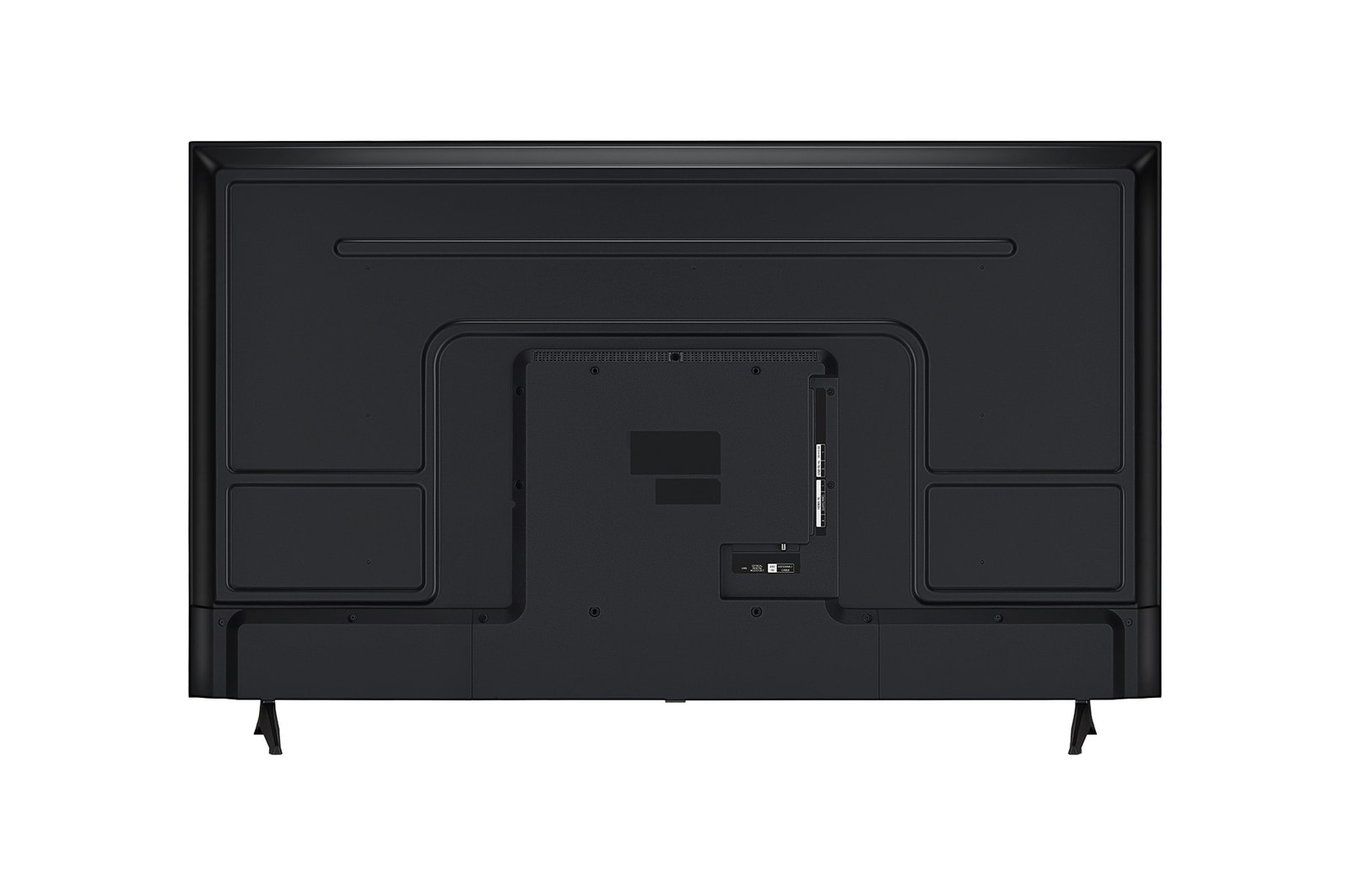 Rückansicht des LG UHD UA73 TV.