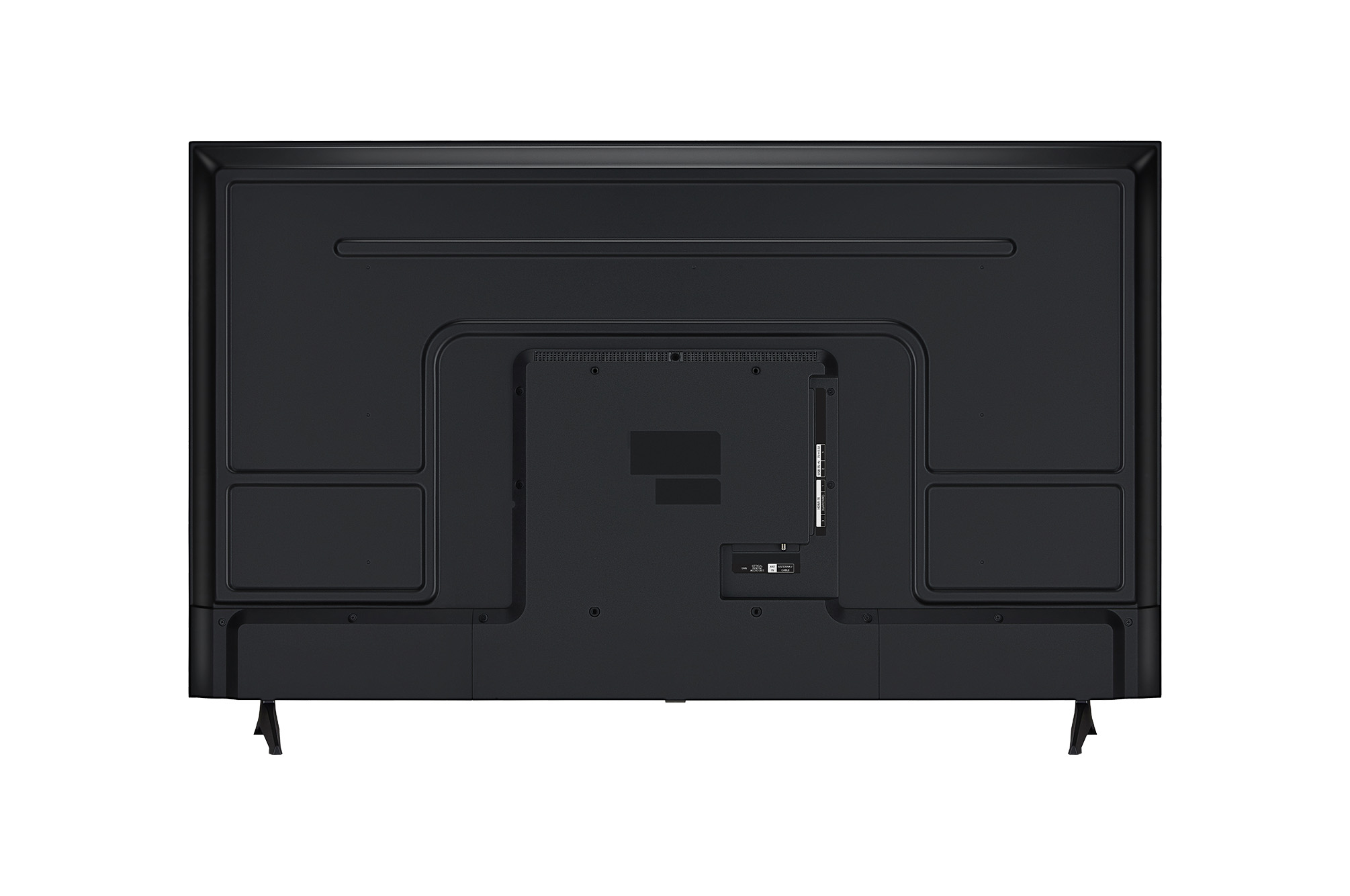 Rückansicht des LG UHD UA73 TV.