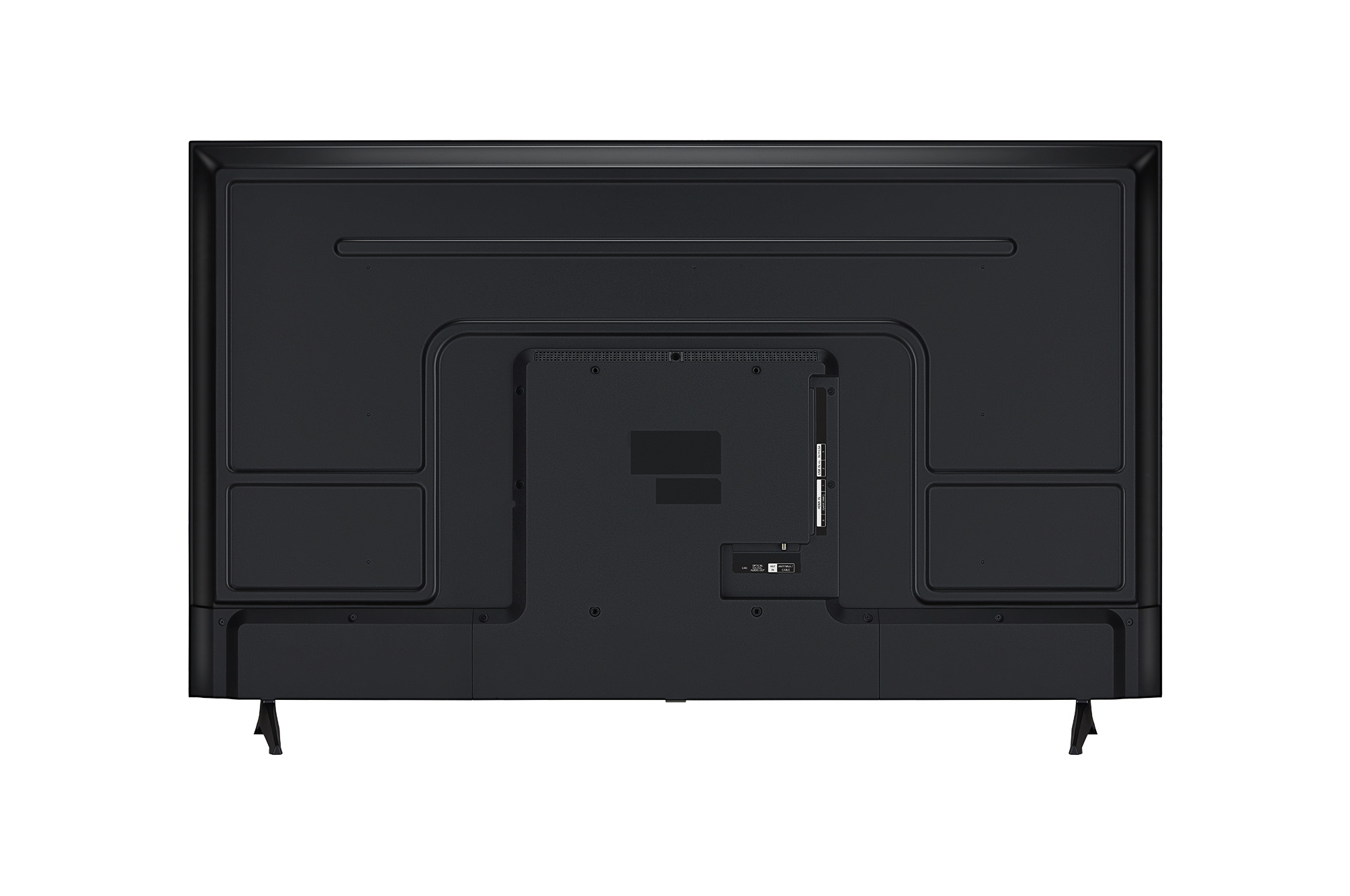 Rückansicht des LG UHD UA73 TV.