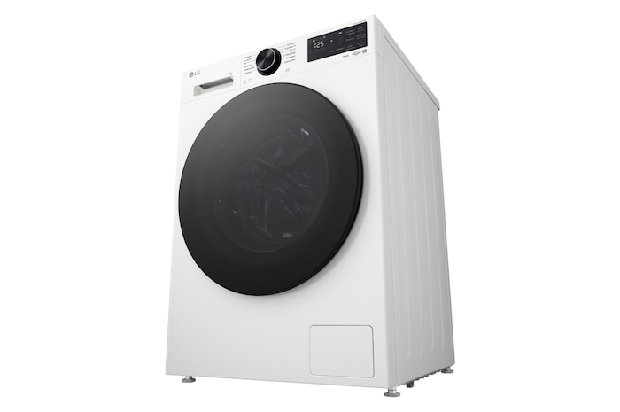 LG Waschmaschine Essence White (EEK A, 8 kg, 1.400 U./Min.) mit AI DD® & TurboWash®360° | F4WX708YC, F4WX708YC