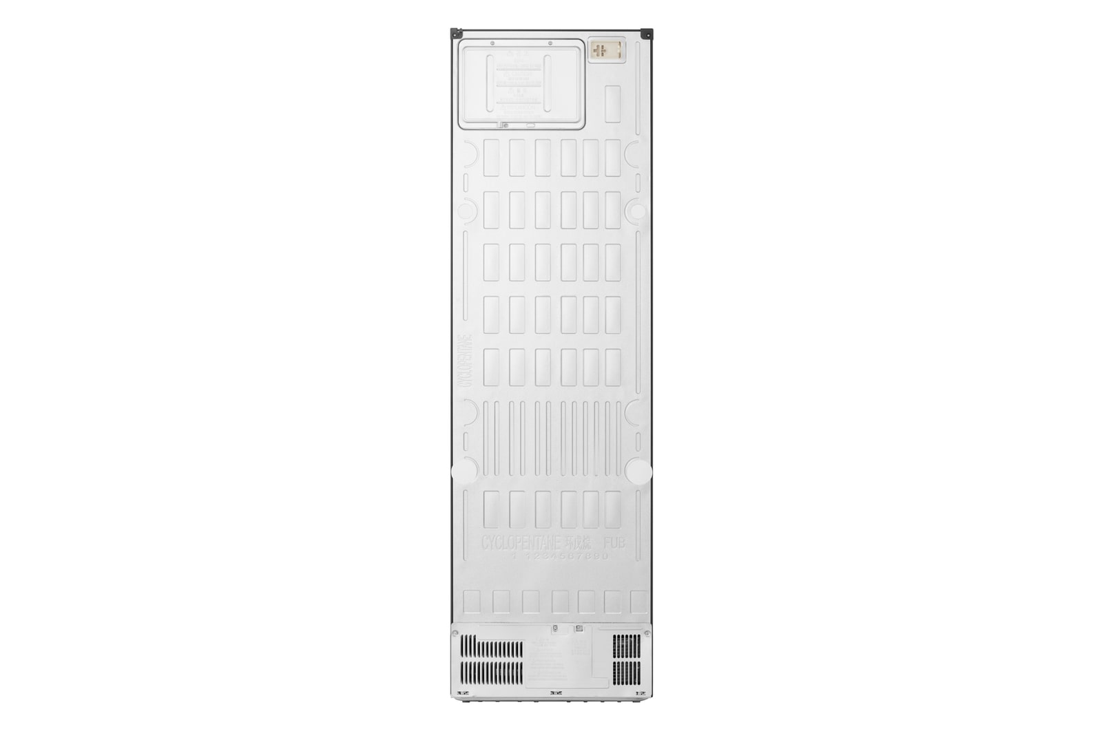 Abmessung und Einbau des unteren Gefrierschranks von LG (GBBS726CPY)