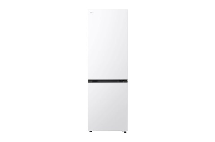 LG Unterer Gefrierschrank (GBBS726CPY) Vorderansicht in mattschwarzer Ausführung