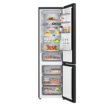 front view with door open