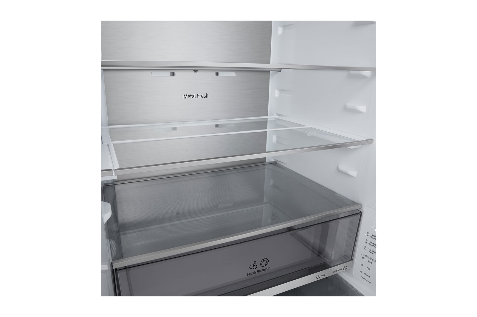 Right View door open with food