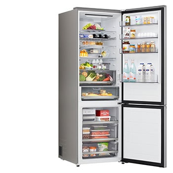 Right View door open with food