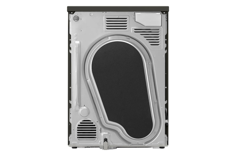 LG Trockner Schwarz (EEK C, 9 kg) mit Dual Inverter Wärmepumpentechnologie & selbstreinigendem Kondensator I RT90V9B, RT90V9B