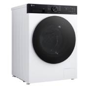 LG Waschmaschine Weiß mit schwarzem Panel (EEK A, 9 kg, 1.400 U./Min.) mit AI DD® & TurboWash®360° | F4WX709YP, F4WX709YP