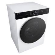 LG Waschmaschine Weiß mit schwarzem Panel (EEK A, 9 kg, 1.400 U./Min.) mit AI DD® & TurboWash®360° | F4WX709YP, F4WX709YP