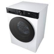 LG Waschmaschine Weiß mit schwarzem Panel (EEK A, 9 kg, 1.400 U./Min.) mit AI DD® & TurboWash®360° | F4WX709YP, F4WX709YP