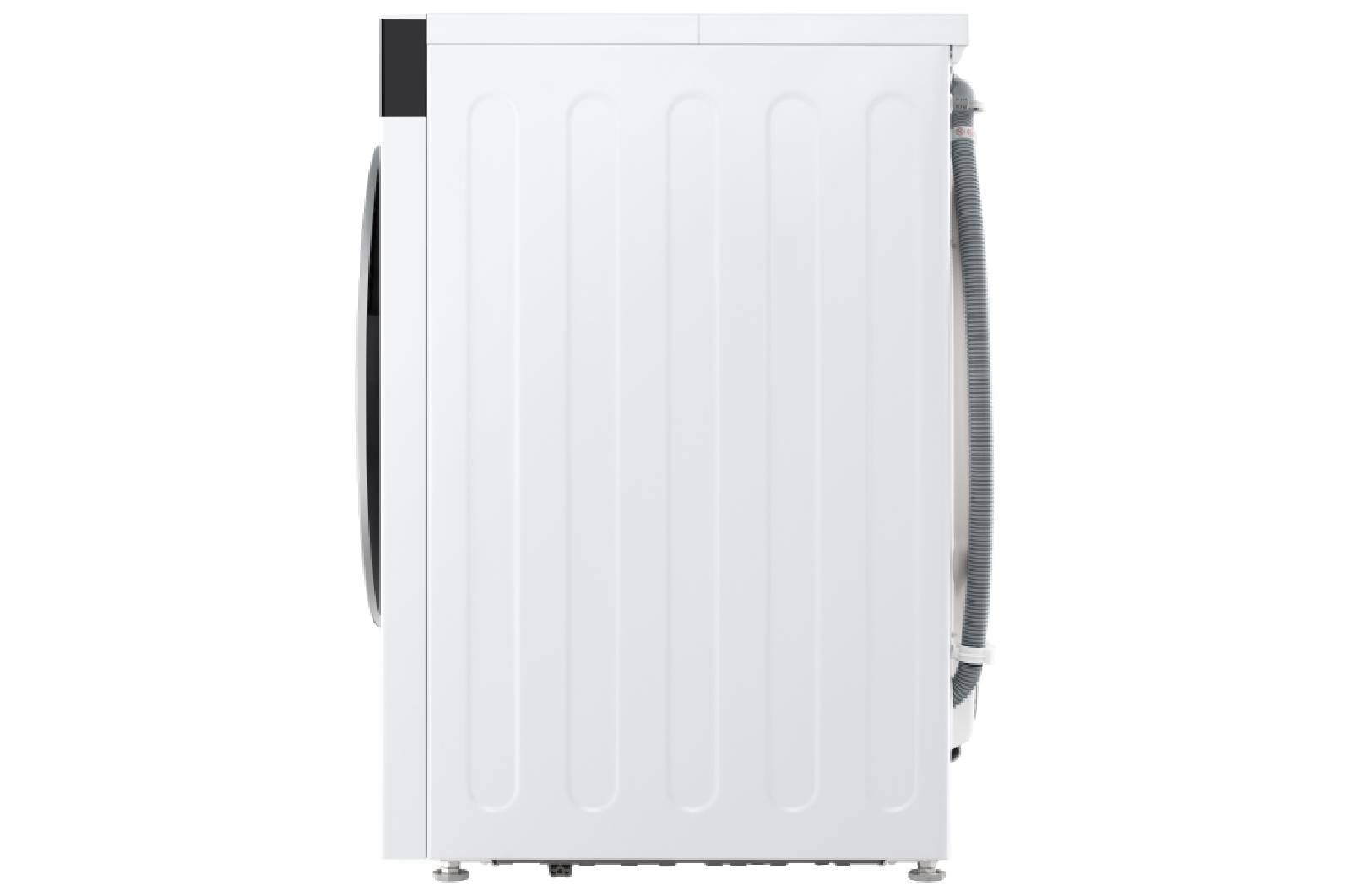 LG Waschmaschine Weiß mit schwarzem Panel (EEK A, 9 kg, 1.400 U./Min.) mit AI DD® & TurboWash®360° | F4WX709YP, F4WX709YP