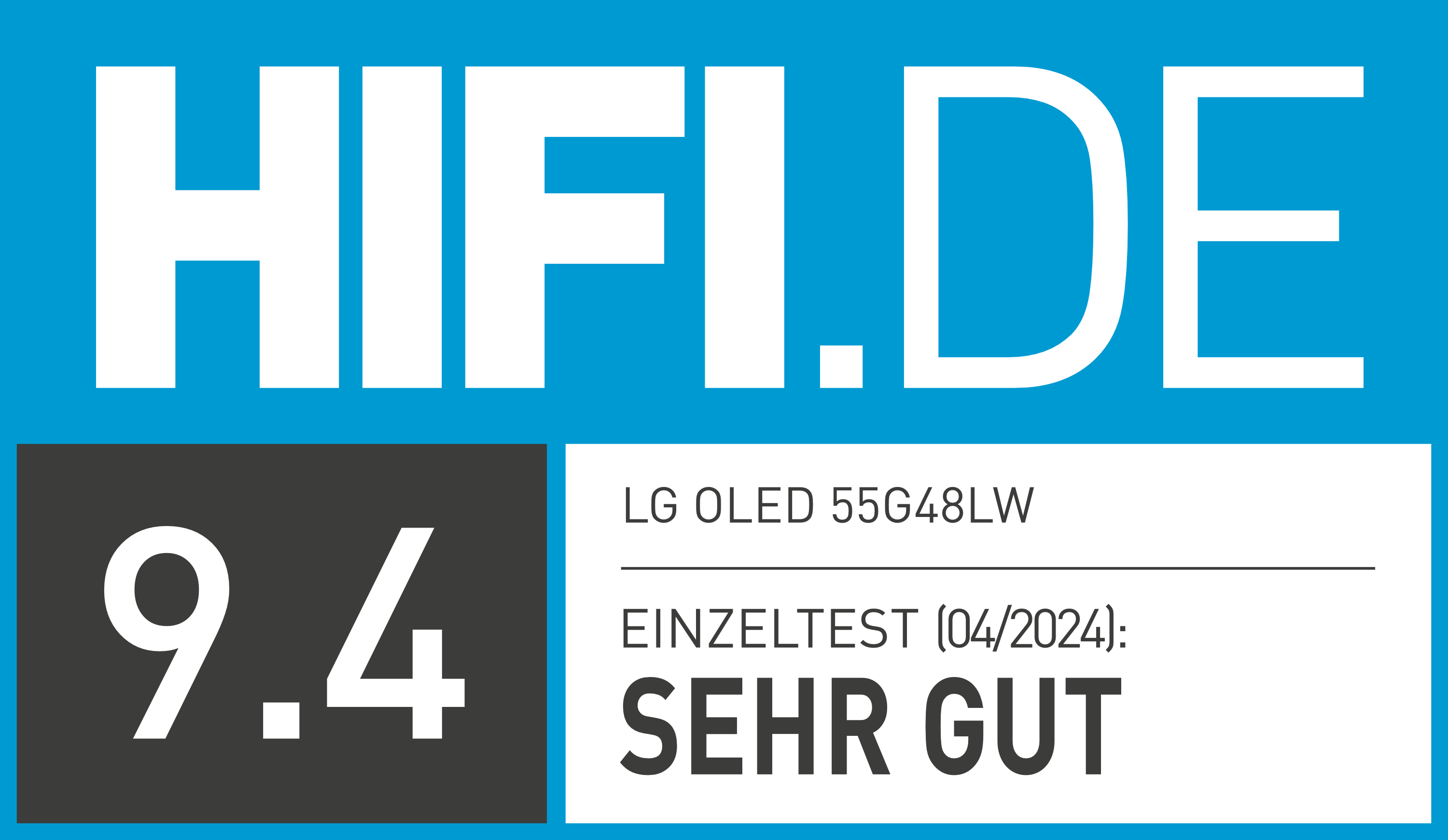 Stiftung Warentest OLED55G48LW