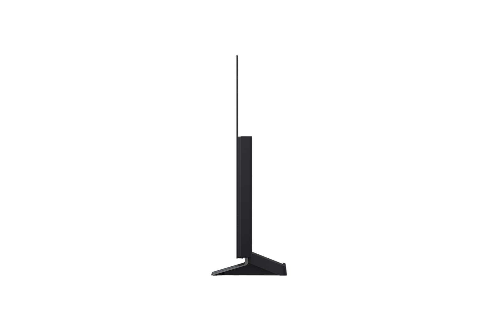 Seitenansicht des LG OLED evo AI C5 4K Smart TV.