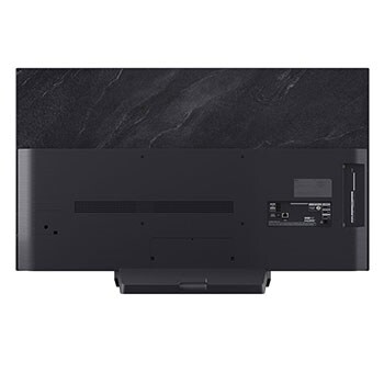Rear view of LG OLED evo AI C5 4K Smart TV.