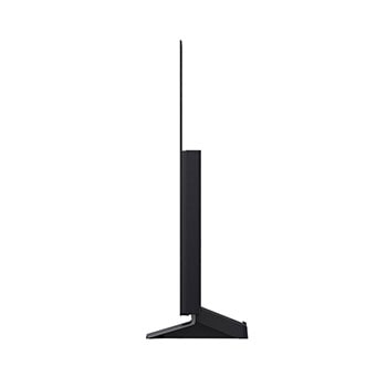 Side view of LG OLED evo AI C5 4K Smart TV.