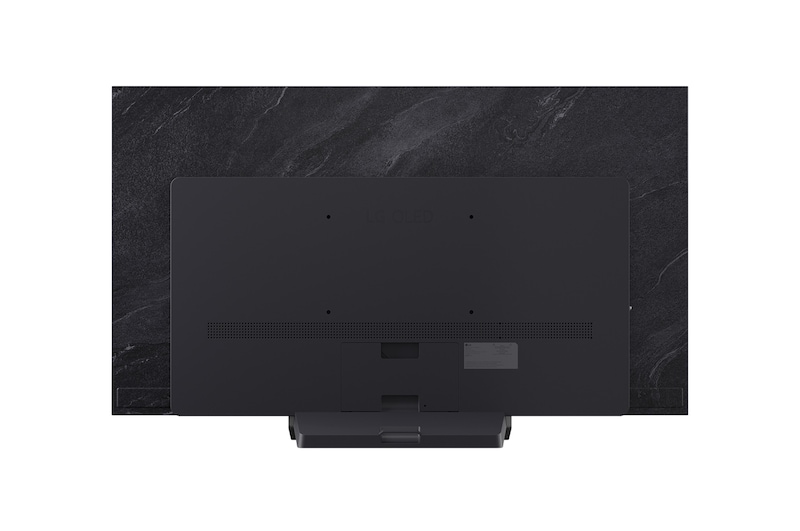 Rückansicht des LG OLED evo AI C5 4K Smart TV.