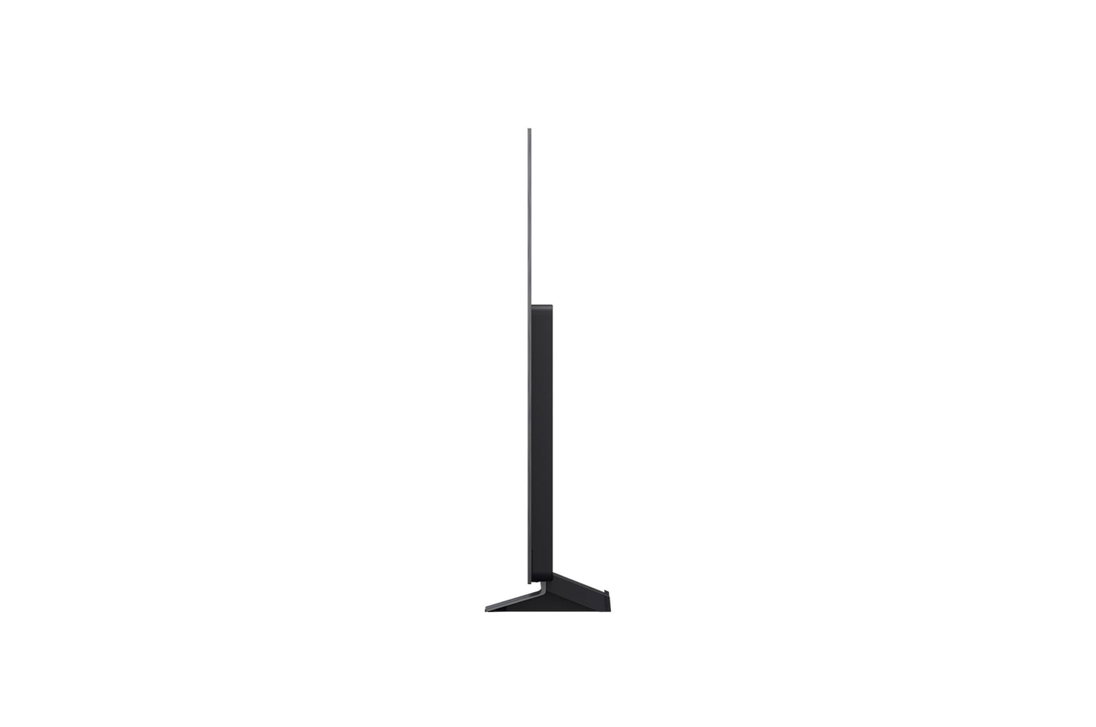 Seitenansicht des LG OLED evo AI C5 4K Smart TV.
