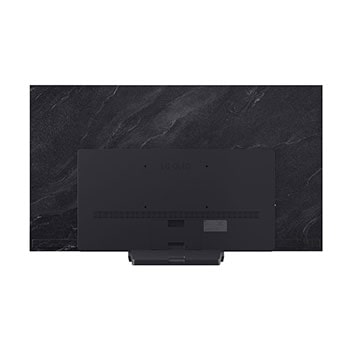 Rear view of LG OLED evo AI C5 4K Smart TV.