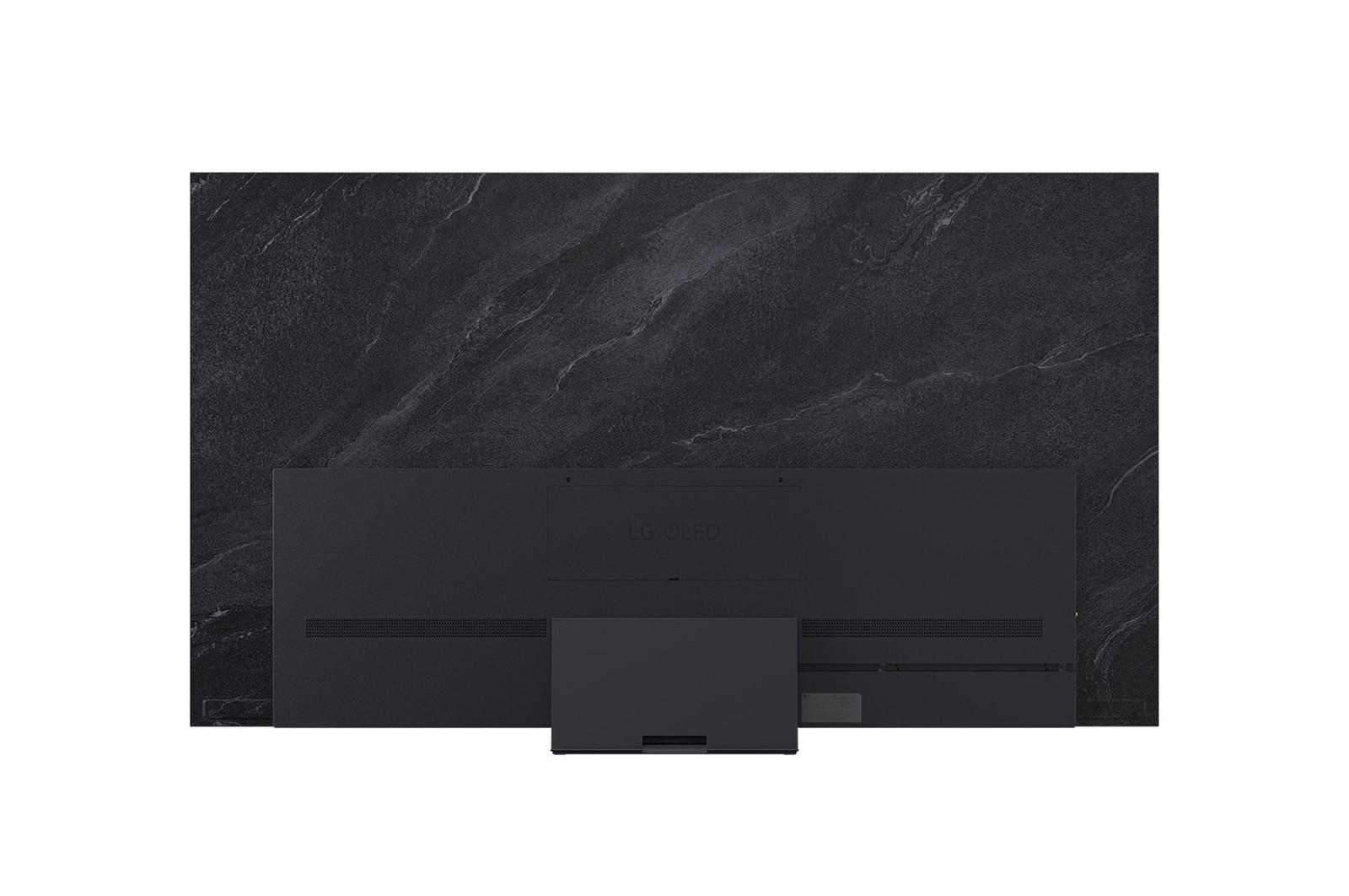 Rückansicht des LG OLED evo AI C5 4K Smart TV.