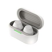 LG xboom Buds von will.i.am | Bluetooth-Ohrhörer | xboom Signature Sound mit Graphen-Treiber, xboom Buds white