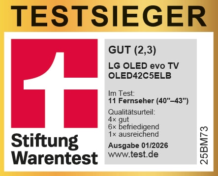 Stiftung Warentest OLED C5