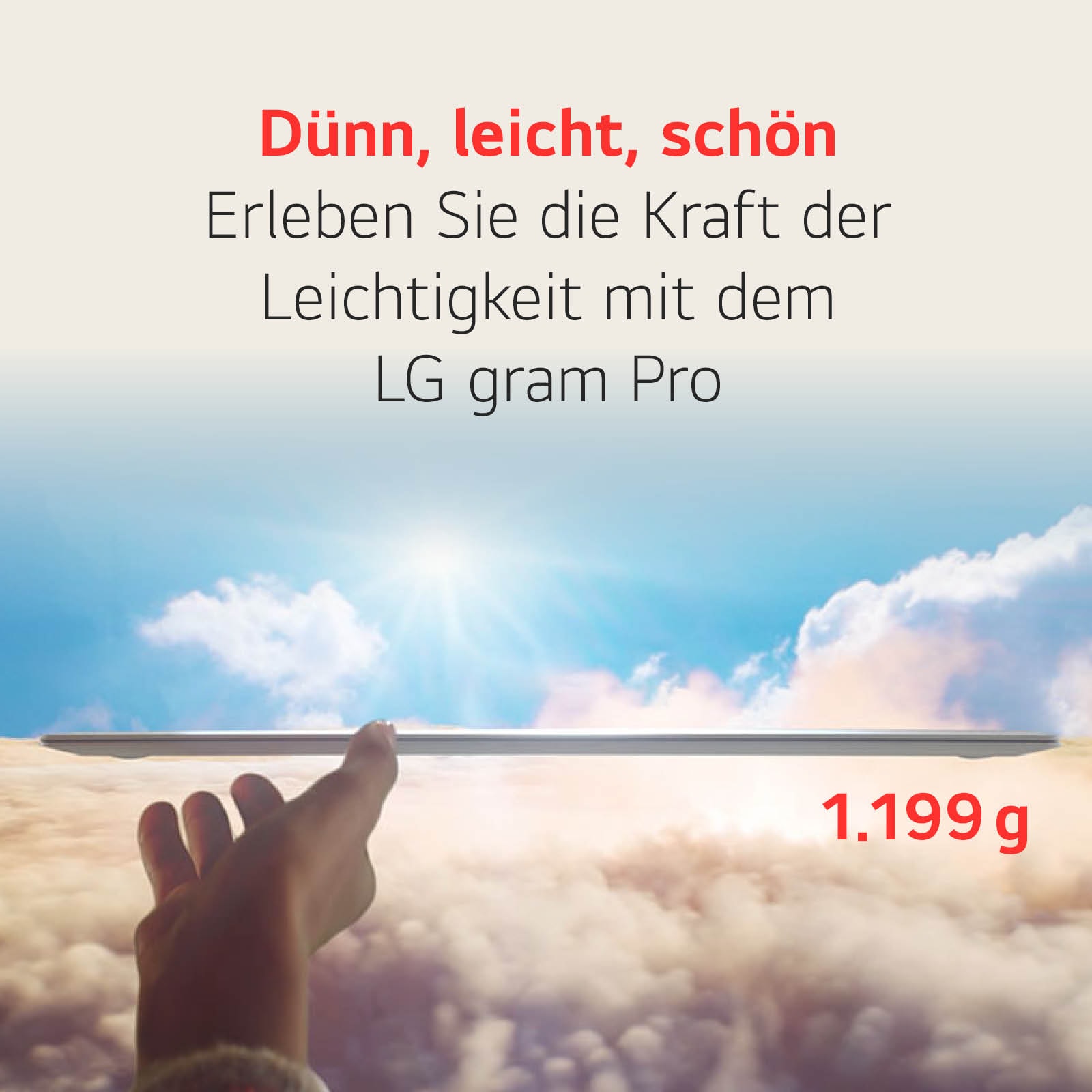 LG gram Pro 16 Zoll Windows Notebook | Intel® Core™ Ultra 7, 32GB RAM, 2TB SSD, Windows 11, 16:10 IPS-Display, 16Z90SP-G.AD7BG