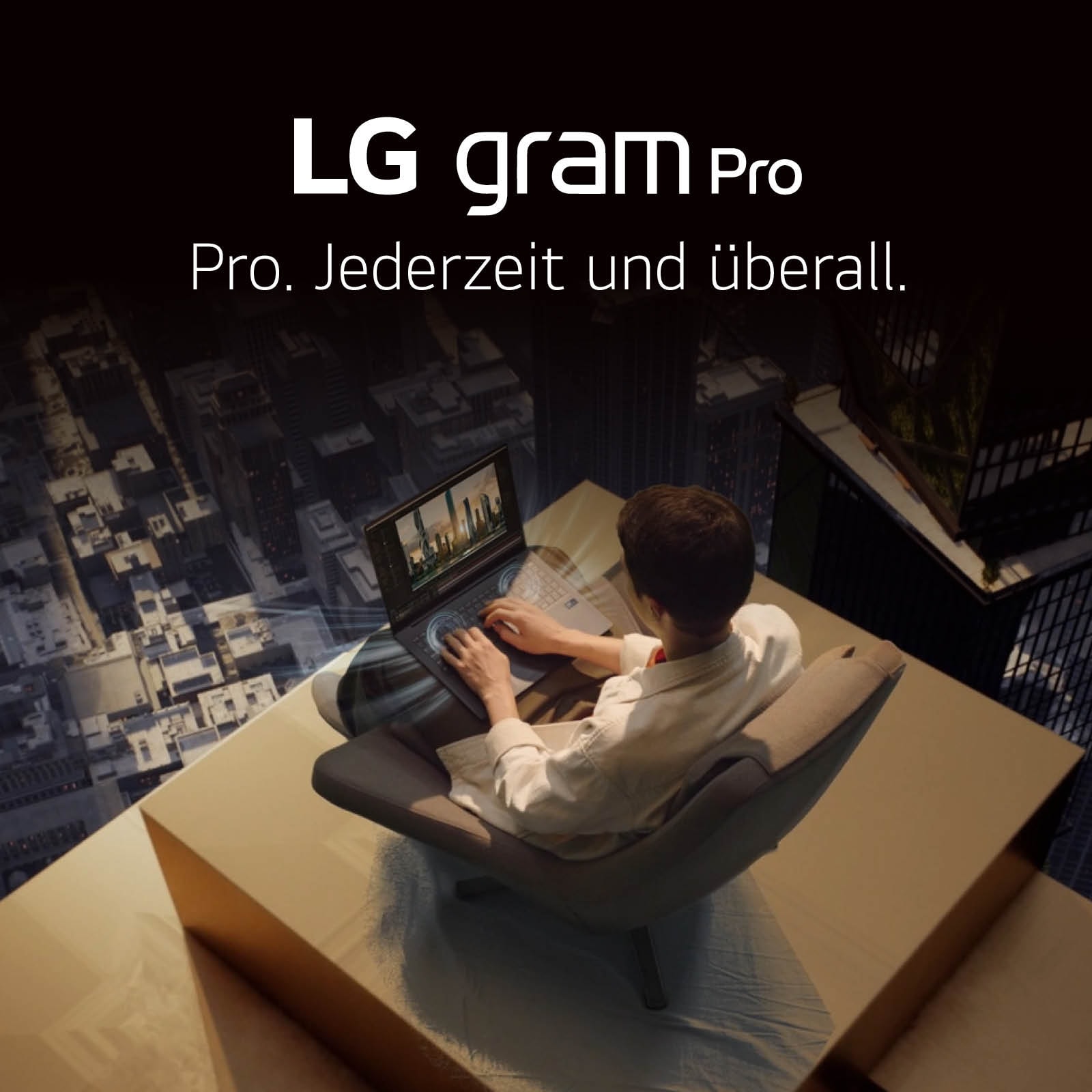 LG 17 Zoll Notebook mit Windows 11 Home | Intel® Core™ Ultra 7 Prozessor | 16 GB LPDDR5x RAM | 1 TB SSD | 77-WH-Akku | 17Z90SP-G.AA78G, 17Z90SP-G.AA78G