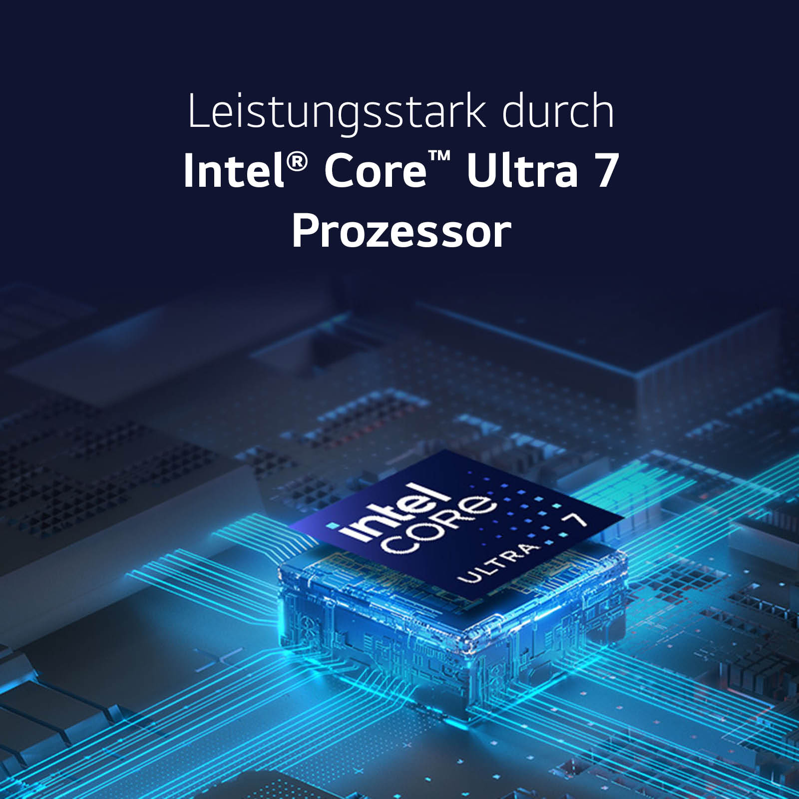 LG 17 Zoll Notebook mit Windows 11 Home | Intel® Core™ Ultra 7 Prozessor | 32 GB LPDDR5x RAM | 2 TB SSD | 77-WH-Akku | 17Z90SP-G.AD7BG, 17Z90SP-G.AD7BG