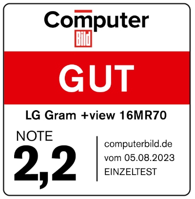 Computer Bild LG gram +view 16MR70