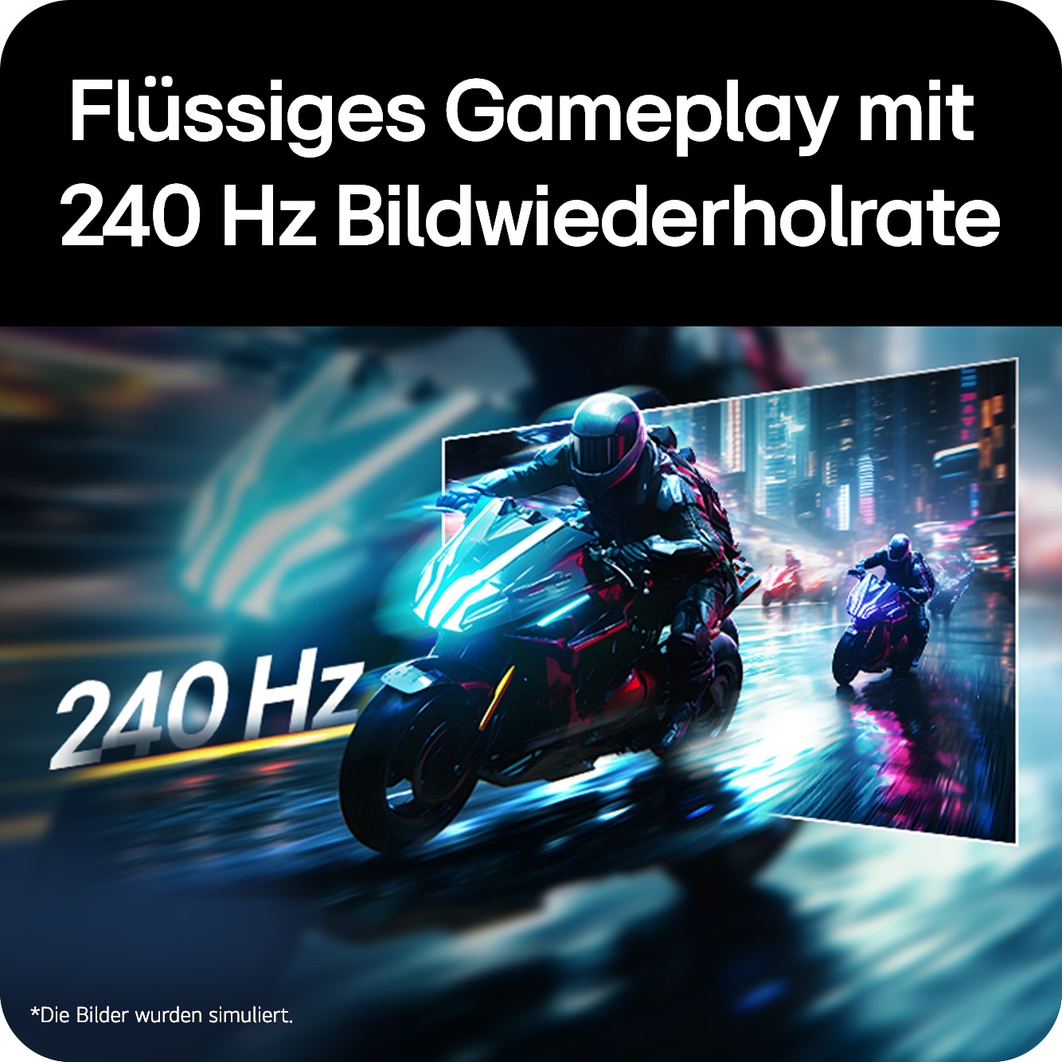 LG 52 Zoll UltraGear evo G9, Weltweit größter 5K2K 240 Hz Gaming Monitor, 52G930B-B