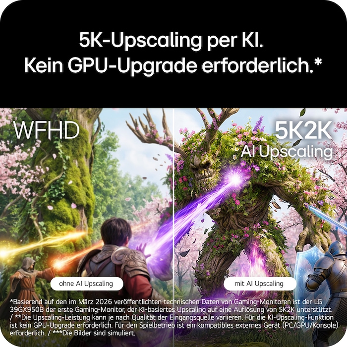 LG 39-Zoll-UltraGear evo GX9, der weltweit erste 39-Zoll-5K2K-OLED-Gaming-Monitor, 39GX950B-B