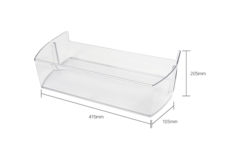 Ansicht mit Abmessungen