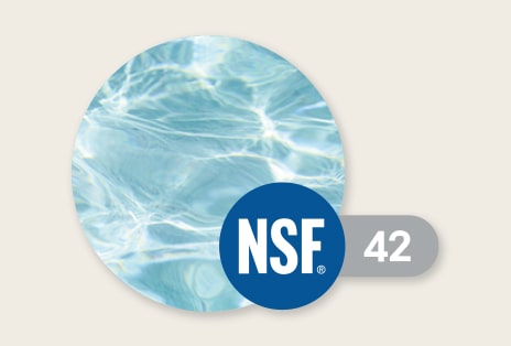 Diese Angaben beziehen sich auf die NSF-Zertifizierung des LT1000P.