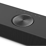 Schräge Draufsicht auf die Mitte der LG Soundbar DS90TR