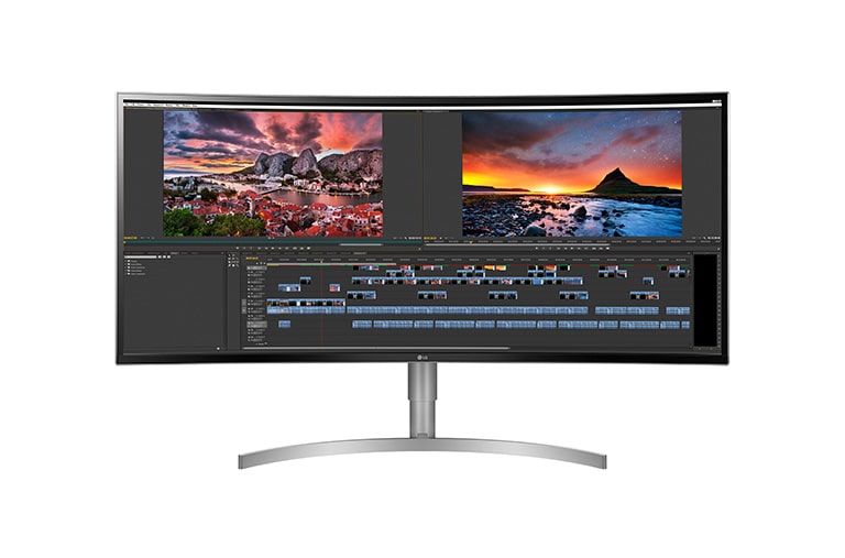 LG 38'' IPS 21:9 Curved UltraWide™ QHD Monitor, 38WK95C-W