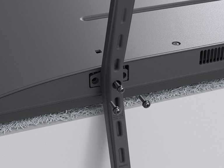 Installationsvideo zur Montage des Standfußes für den LG NanoCell AI NANO81 4K Smart TV Fernseher.