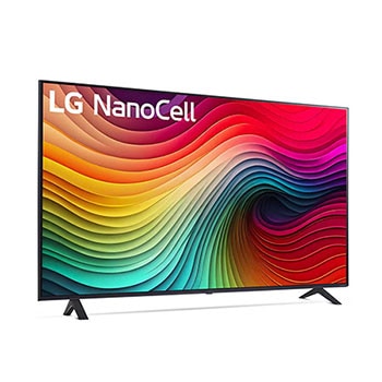 Ansicht des LG NanoCell AI NANO81 4K Smart TVs mit intensiver Farbdarstellung und realistischer Bildverarbeitung.
