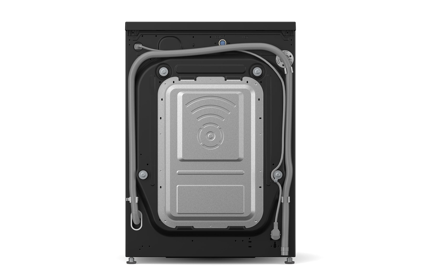 LG Waschmaschine Matte Black (EEK A-40%*, 13 kg, 1.350 U./Min.) mit AI DD® & TurboWash®360° | F4WX803YB, F4WX803YB