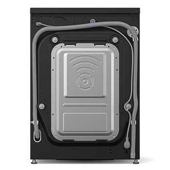 LG Waschmaschine Matte Black (EEK A-40%*, 13 kg, 1.350 U./Min.) mit AI DD® & TurboWash®360° | F4WX803YB, F4WX803YB