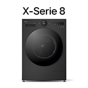 Vorderseite von Waschmaschine Matte Black (A-20%*, 13 kg, 1.350 U./Min.) mit AI DD® & TurboWash®360° | F4WX803YB
