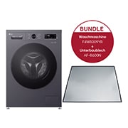 LG Waschmaschine (EEK A, 9 kg, 1.310 U./Min.) Unterbaufähig mit Steam & Inverter Direct Drive® + Unterbaublech | F4WB309YB.AFB600N, F4WB309YB.AFB600N