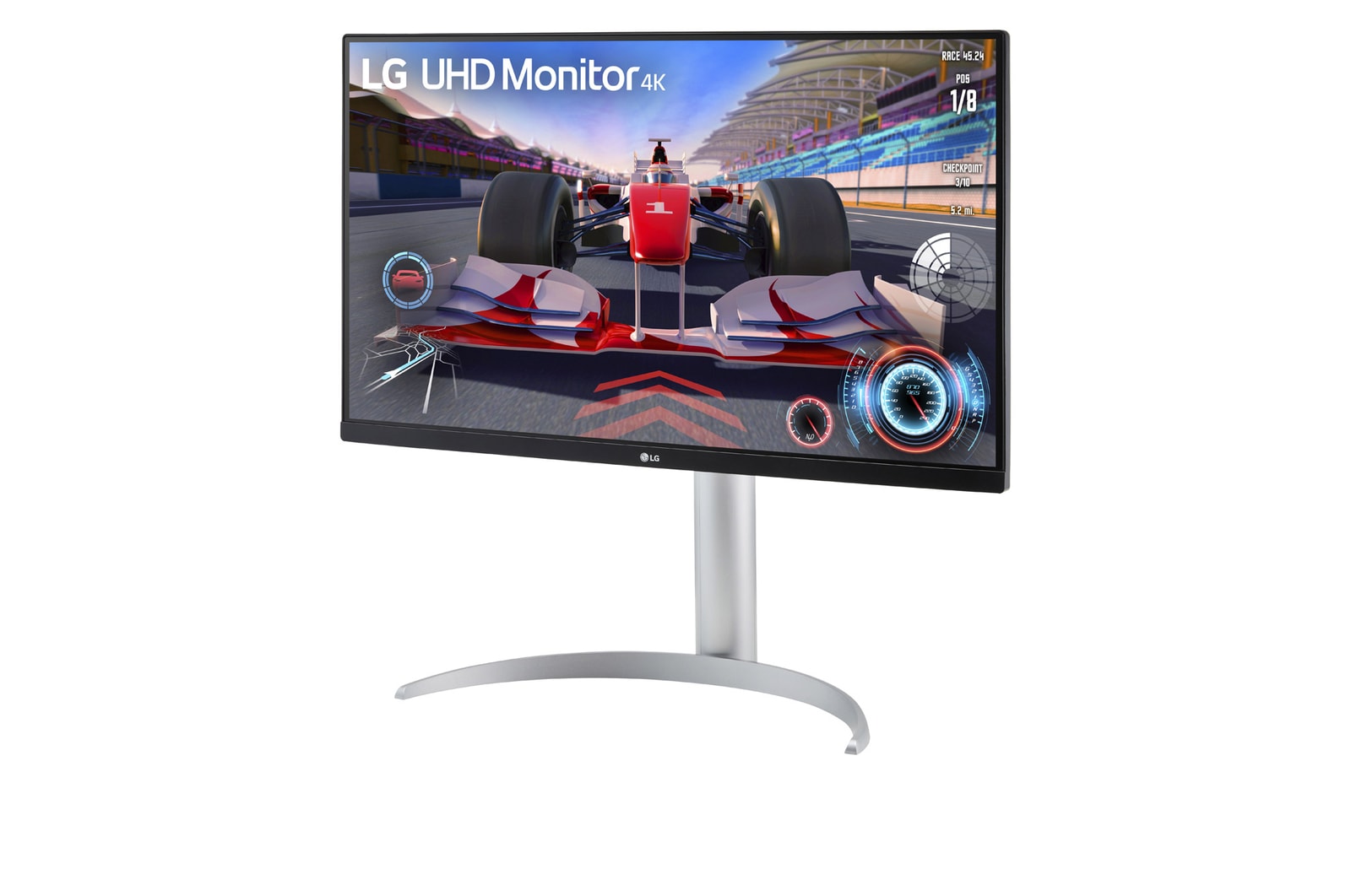 LG 27" UHD 4K Monitor with VESA DisplayHDR™ 400, 27UQ750-W