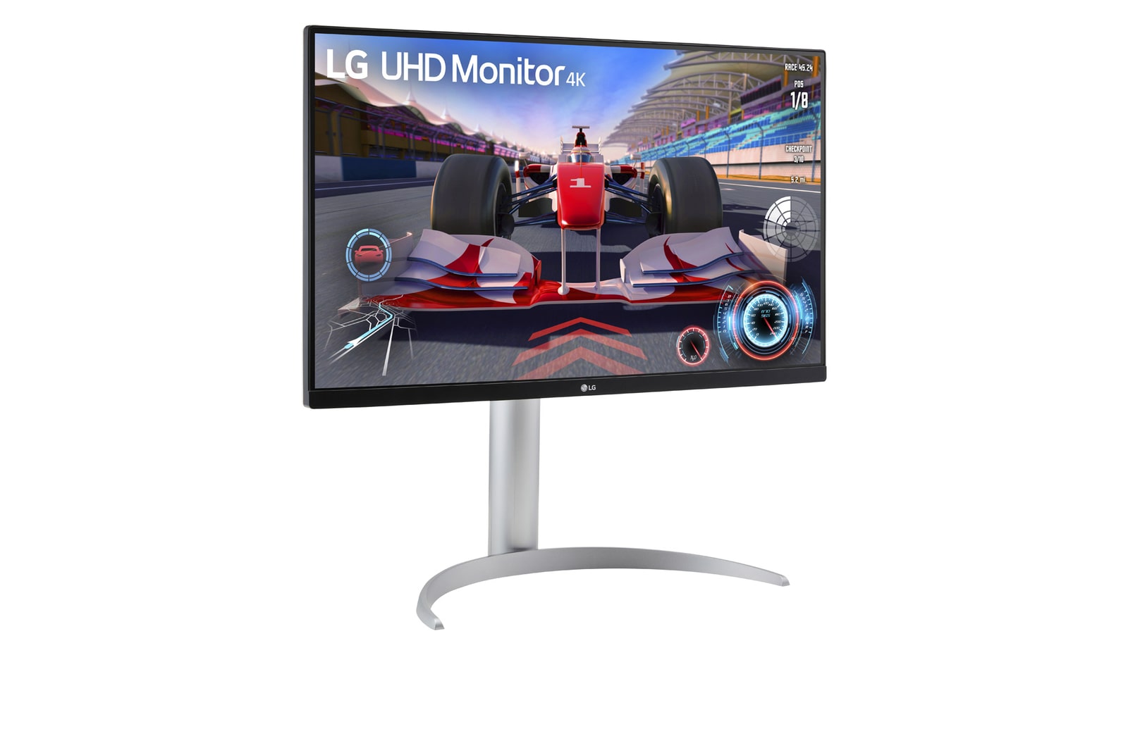 LG 27" UHD 4K Monitor with VESA DisplayHDR™ 400, 27UQ750-W