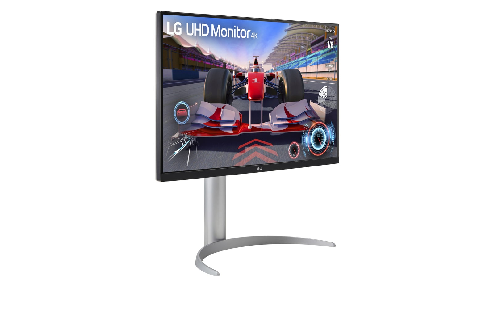 LG 27" UHD 4K Monitor with VESA DisplayHDR™ 400, 27UQ750-W