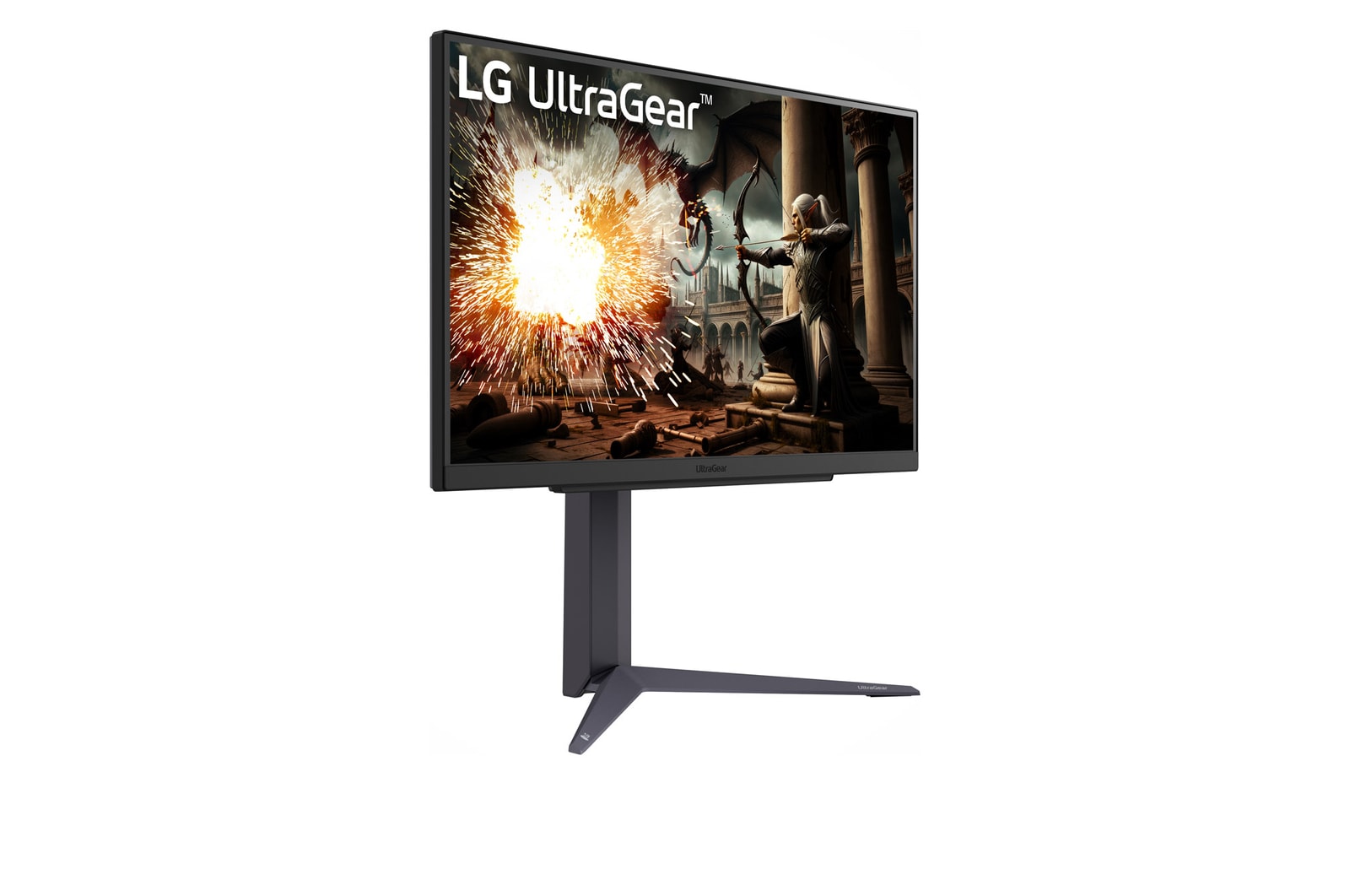 LG 27” UltraGear™ QHD IPS 180 Hz (O/C 200 Hz) Gaming-Monitor | 1 ms (GtG), HDR10, 27GS75QX-B