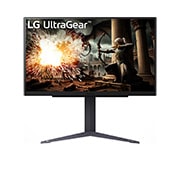 LG 27” UltraGear™ QHD IPS 180 Hz (O/C 200 Hz) Gaming-Monitor | 1 ms (GtG), HDR10, 27GS75QX-B