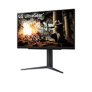 LG 27” UltraGear™ QHD IPS 180 Hz (O/C 200 Hz) Gaming-Monitor | 1 ms (GtG), HDR10, 27GS75QX-B